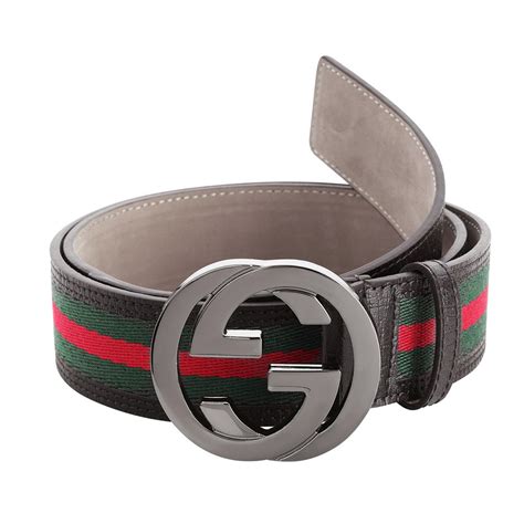 gucci belt red with black stripe|reversible Gucci signature belt.